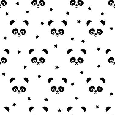 Panda hayvanlar desen