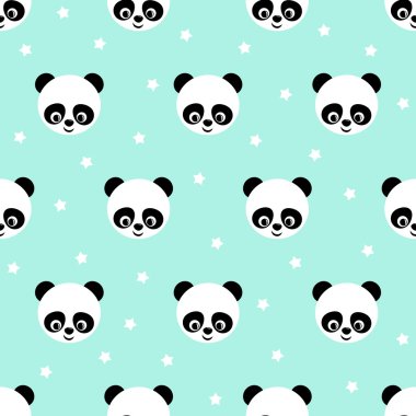 Panda hayvanlar desen