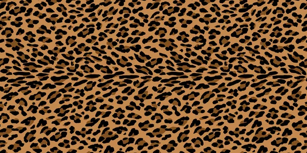 Naturpelz-Leoparden-Print. — Stockvektor