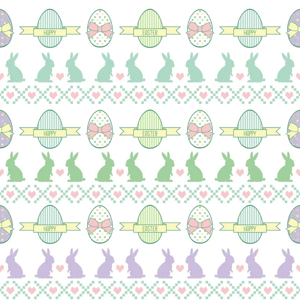 Easter pattern — Stock Vector