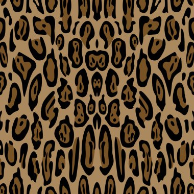 leopar kürkü desen