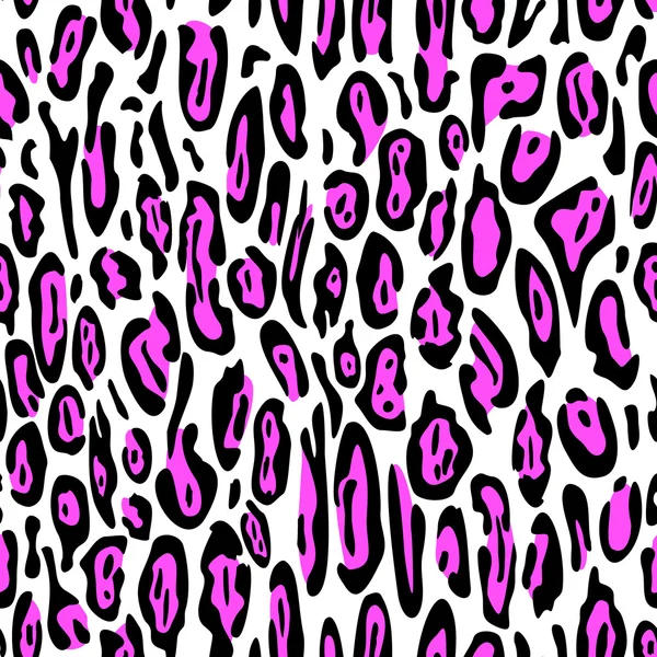 Imprimé ocelot fourrure rose . — Image vectorielle