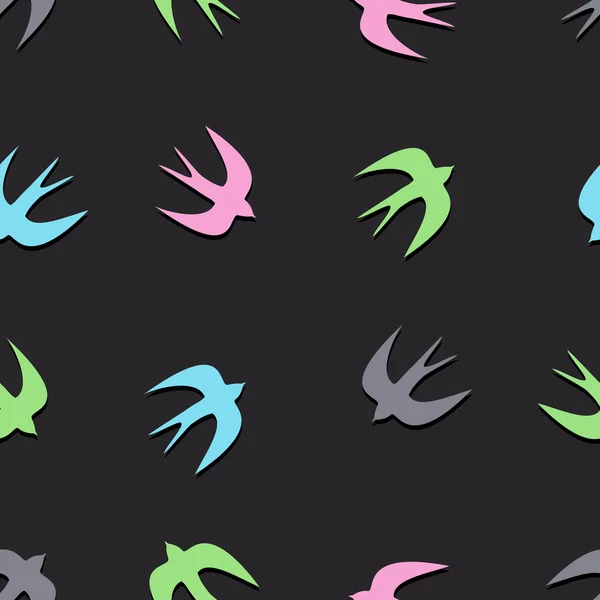 Birds seamless pattern