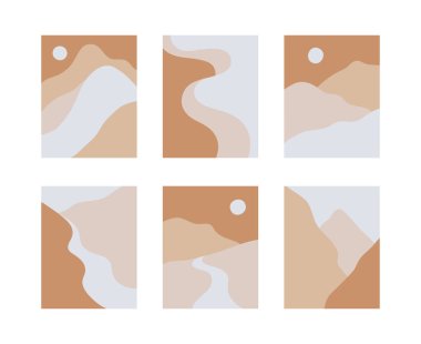 Minimalist manzara posterleri