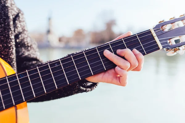 Vintage Image of a Guitar — Stock Photo, Image