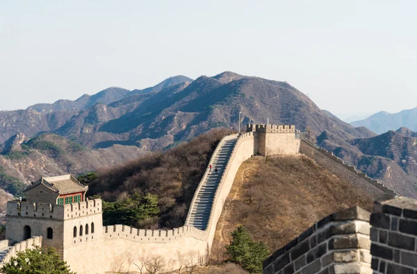 Torre fortificada de la Gran Muralla de China —  Fotos de Stock