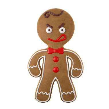 Kızgın Noel gingerbread