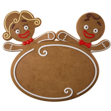 Mutlu çiftimiz Noel gingerbread