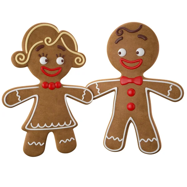 Mutlu çiftimiz Noel gingerbread