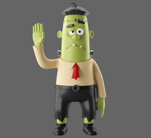 Cartoon zombie monster — Stockfoto