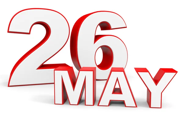 March 20. 3d text on white background. Stock Photo by ©iCreative3D