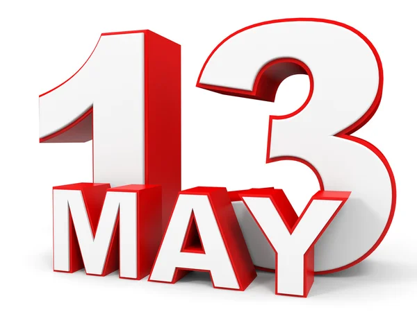 Calendar. 13 May. — Stock Photo © iCreative3D #44668059