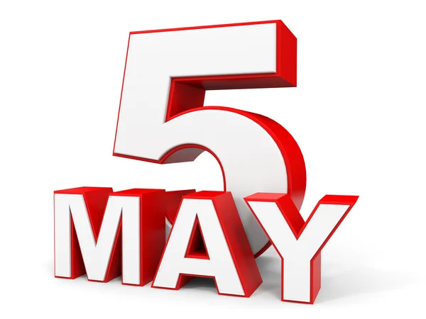 Calendar. 5 May. — Stock Photo © iCreative3D #44671565
