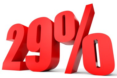 Yüzde 29 kapalı indirim. 3D çizim.