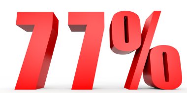 Kapalı 77 yüzde indirim. 3D çizim.