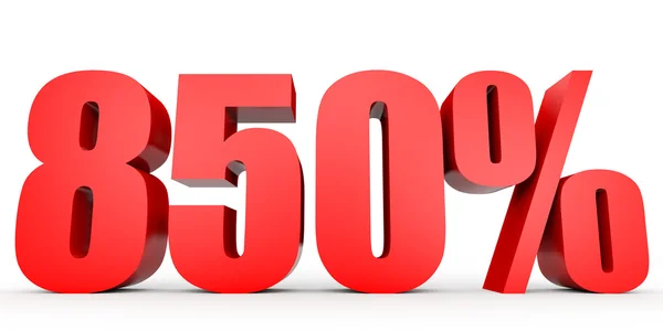 Discount 850 percent off. 3D illustration. — Stock Photo, Image