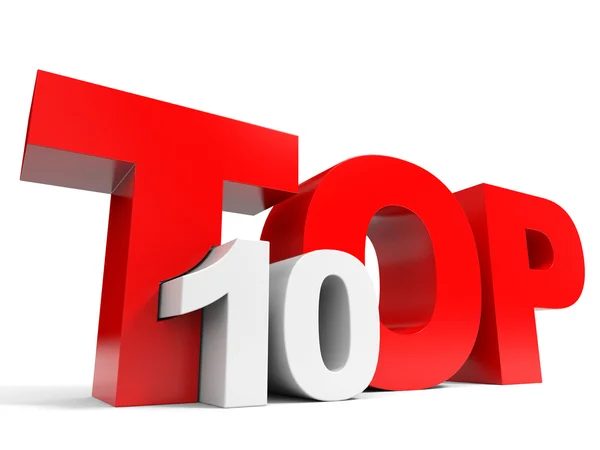 Top ten. — Stock Fotó