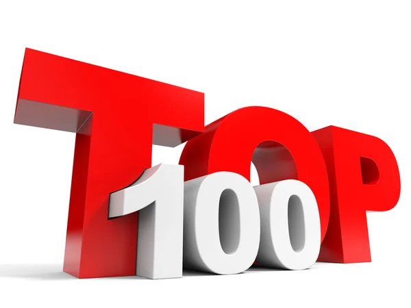 Top 100. — Stock fotografie