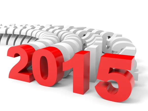 С Новым 2015 годом. — стоковое фото