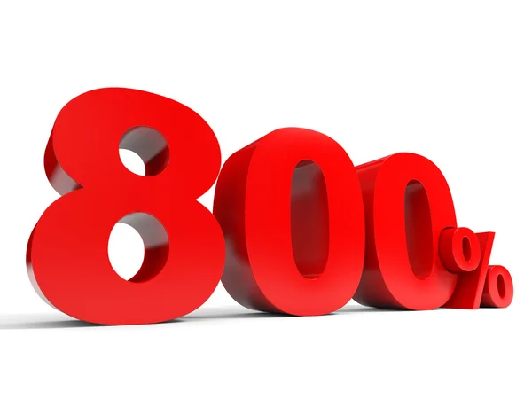 Eight hundred percent off. Discount 800. — Stock Photo, Image