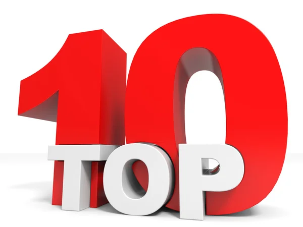 Top ten. — Stock Photo, Image