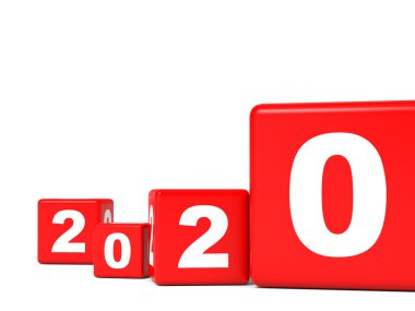 2020 yeni yıl küpleri.