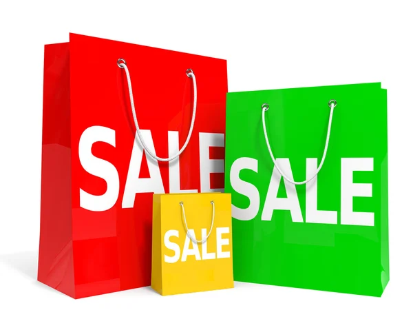 Shopping bags. Sale. — Stock Photo, Image