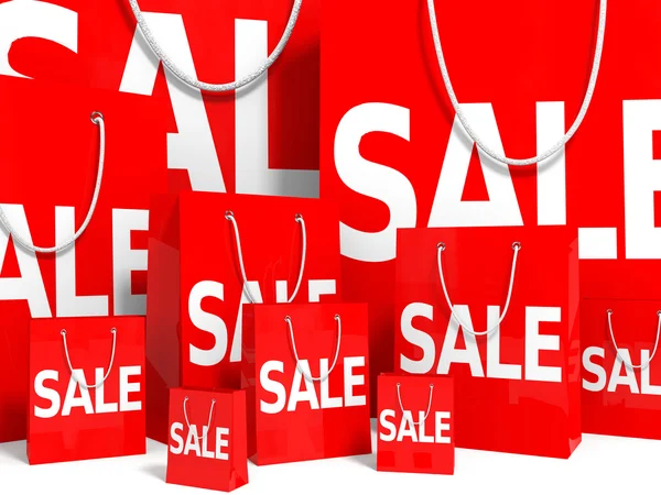 Shopping bags. Sale. — Stock Photo, Image