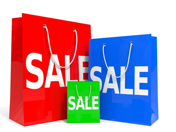 Shopping bags. Sale. — Stock Photo, Image