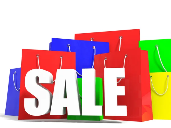 Shopping bags. Sale. — Stock Photo, Image