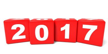 2017 yeni yıl küpleri.