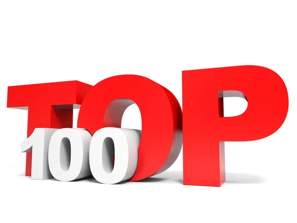 Topp 100. — Stockfoto