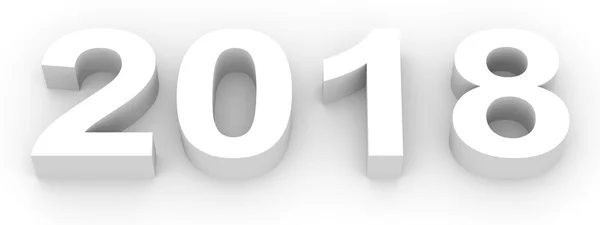 2018 New Year. — Stock Photo, Image