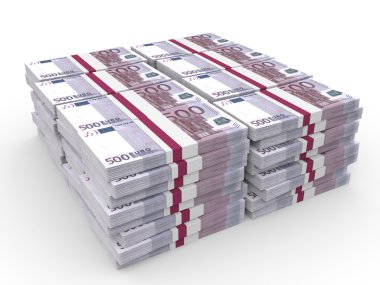 Para destesi. Beş yüz Euro.