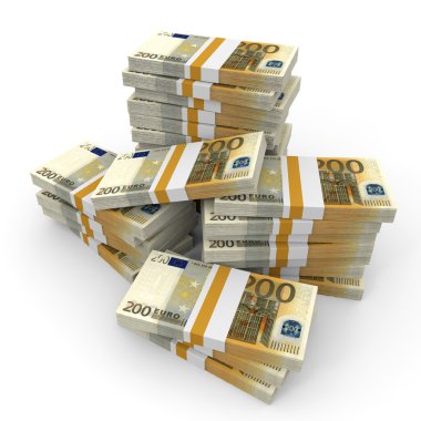 Para destesi. İki yüz Euro.