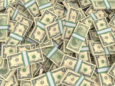 Para destesi. İki dolar.