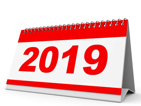 Calendar 2019. — Stock Photo, Image