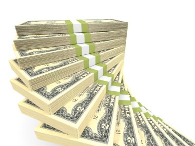 Para destesi. İki dolar.