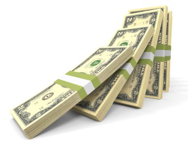 Para destesi. İki dolar.
