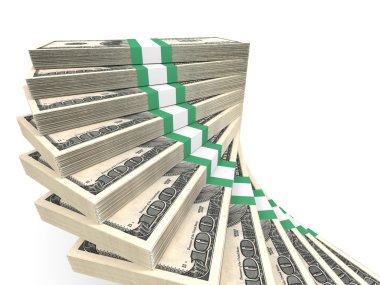 Para destesi. Yüz dolar.