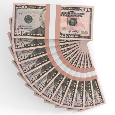 Para destesi. 50 dolar.