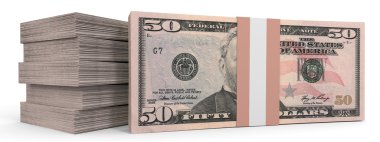 Para destesi. 50 dolar.