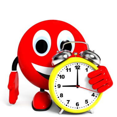 3D charactertime conept.