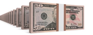Para destesi. 50 dolar.