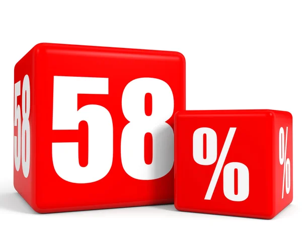Cubos rojos de venta. Descuento del 58% . — Foto de Stock