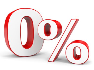 Yüzde 0 kapalı indirim.