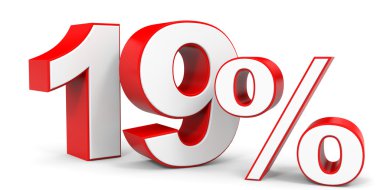 Kapalı yüzde 19 indirim.