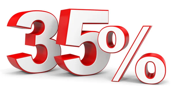 Discount 35 percent off. — Stock Photo, Image
