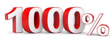 Kapalı 1000 yüzde indirim.
