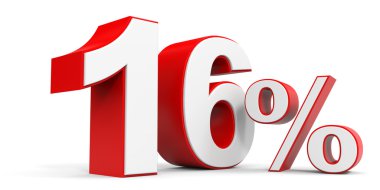 Kapalı yüzde 16 oranında indirim.